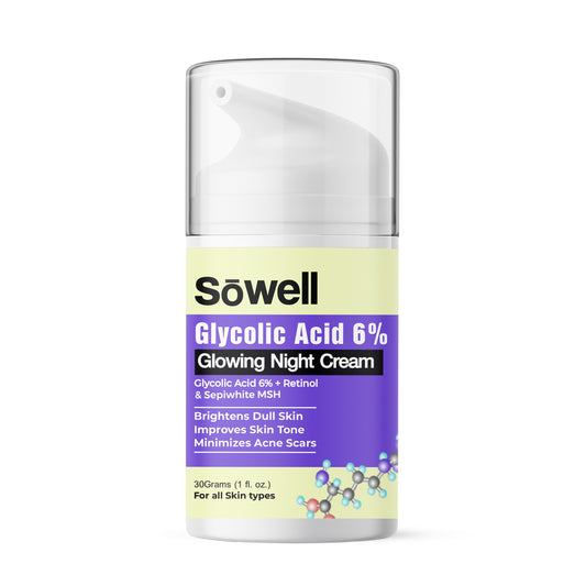 Glycolic Acid Glowing Night Cream 6%