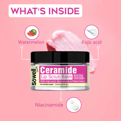 Ceramide Lip Scrub Balm