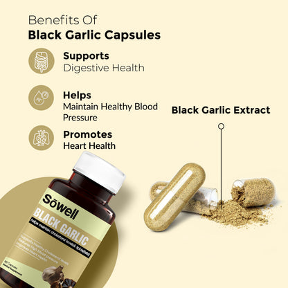 Black Garlic Herbal Supplement