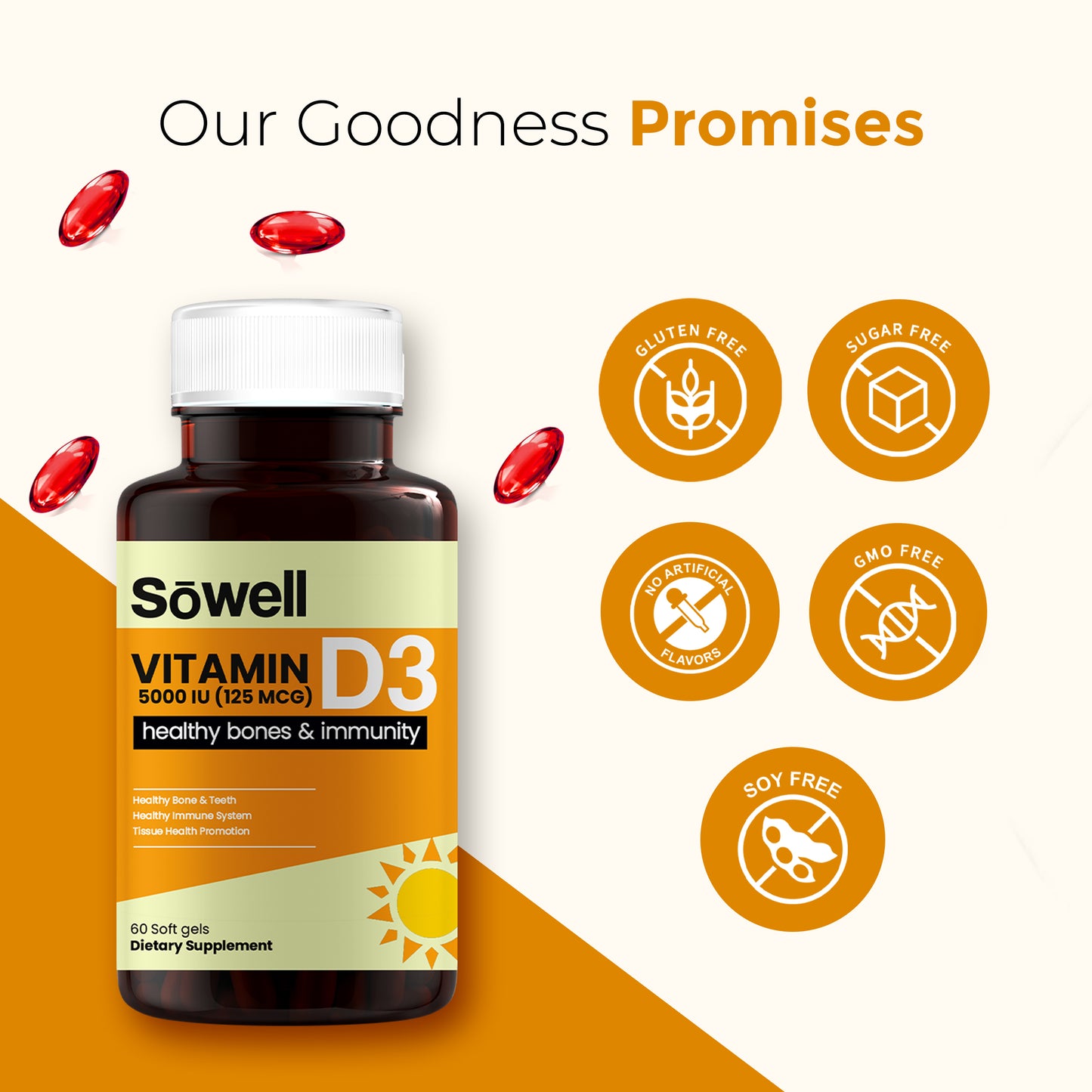 Vitamin D3 Softgels