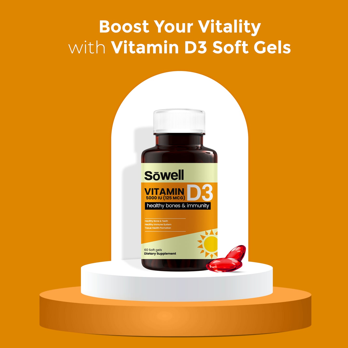 Vitamin D3 Softgels