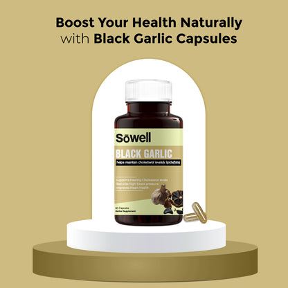 Black Garlic Herbal Supplement