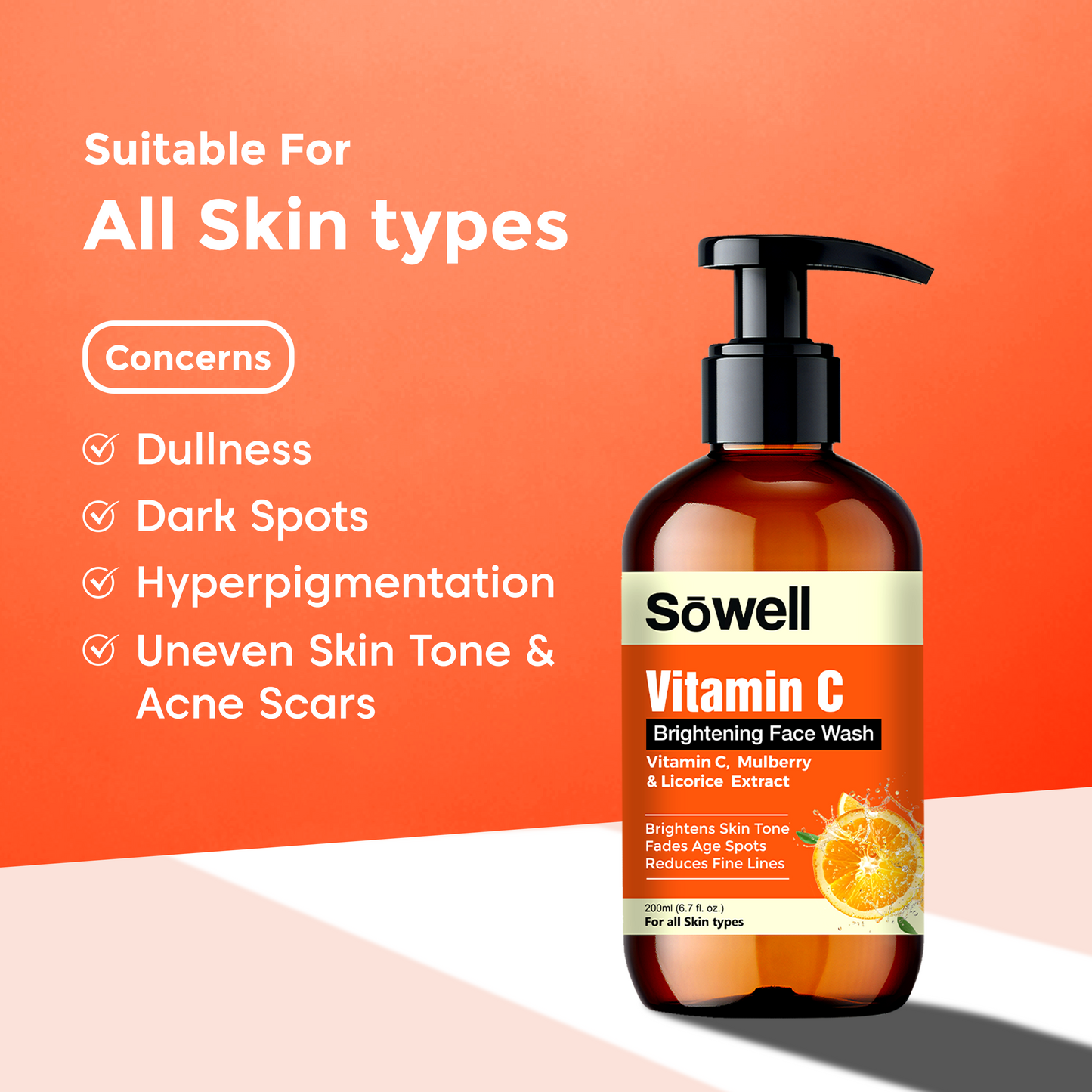 Vitamin C Brightenig Face Wash