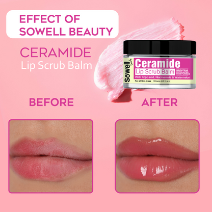 Ceramide Lip Scrub Balm