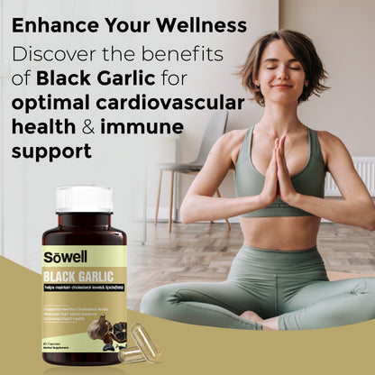 Black Garlic Herbal Supplement