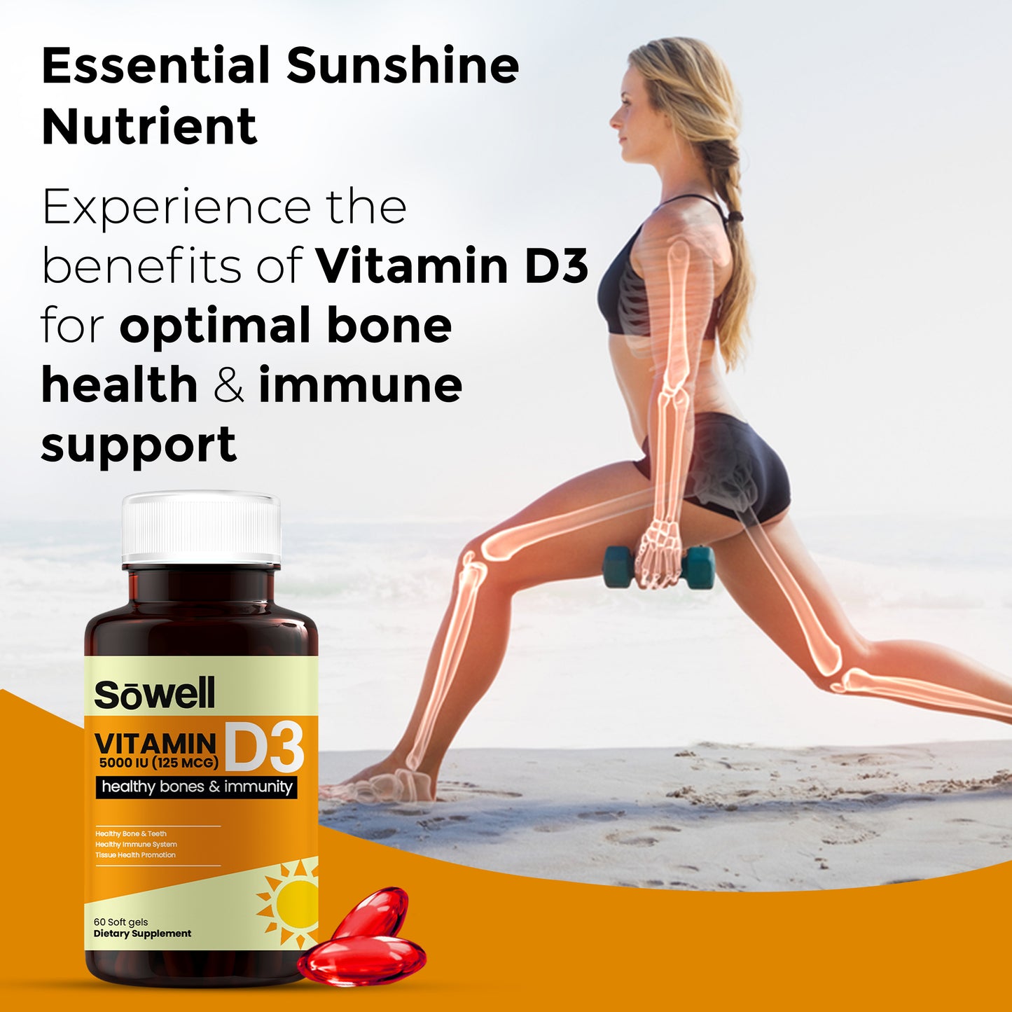 Vitamin D3 Softgels