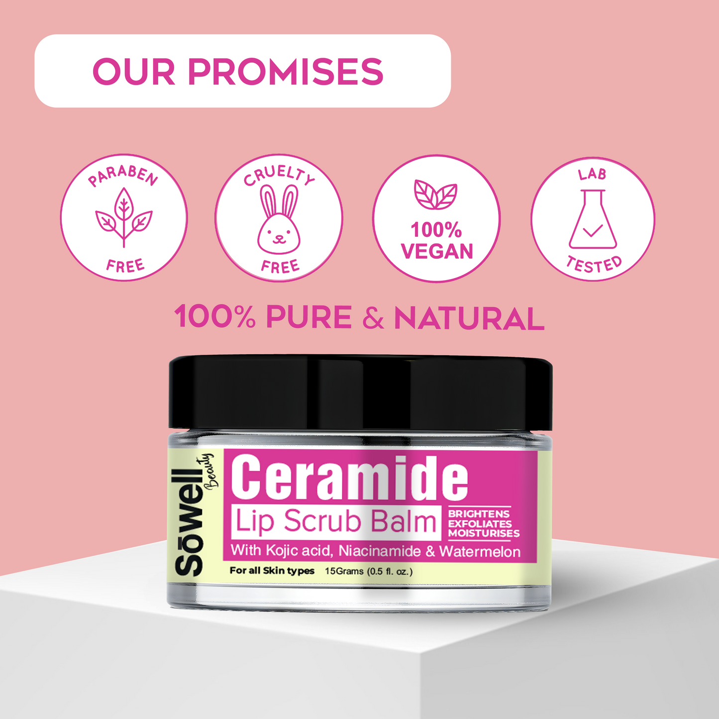 Ceramide Lip Scrub Balm