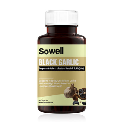 Black Garlic Herbal Supplement