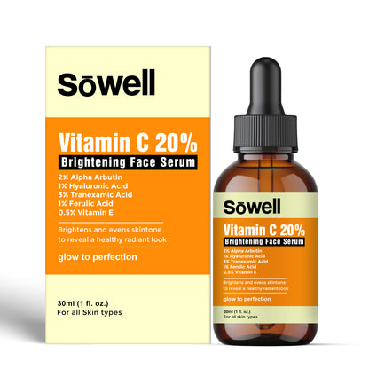 Vitamin C 20% Brightening Face Serum 30ml